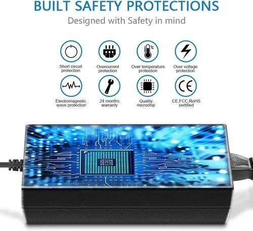 Miniatura 3 de SHNITPWR Convertidor de adaptador de fuente de alimentación de 12 V 6 A CA CC 100 V ~ 240 V CA a CC 12 voltios 6 amperios 72 W controlador LED