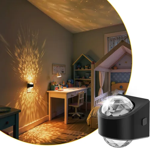 Miniatura 8 de L LOHAS LED - Luces nocturnas enchufables en la pared, luz nocturna con proyector y sensor de crepúsculo a amanecer, 1600K/3000K/5000K ajustable