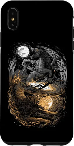 Miniatura 10 de Funda para iPhone 11 Viking Wolf Norse Mythology Pagan Ragnarok Wolves
