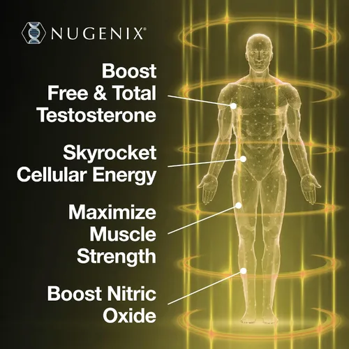 Miniatura 4 de Nugenix Total-T2 - Potenciador de testosterona y potenciador de óxido nítrico para hombres, Tesnor, S7, ElevATP, Tongkat, Citrullina, suplemento