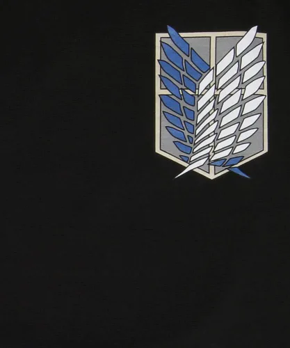 Miniatura 5 de Ripple Junction Attack on Titan Men's Short Sleeve T-Shirt Front & Back Graphic Survey Corps Emblem Officially Licensed