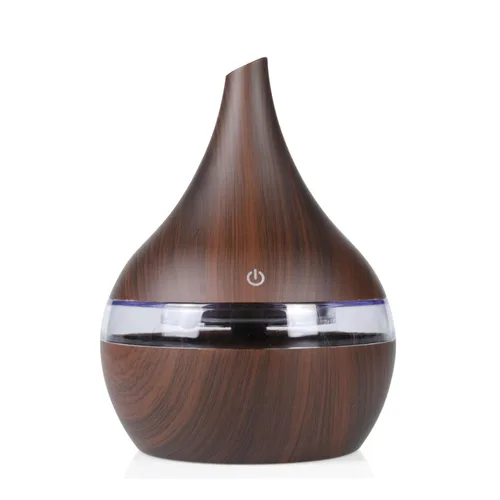 Miniatura 9 de FULLBELL Humidificador de niebla fría, 13.5 fl oz, 10-20 horas de tiempo de funcionamiento, 7 luces de color, 2 modos, 24 db silencioso, negro
