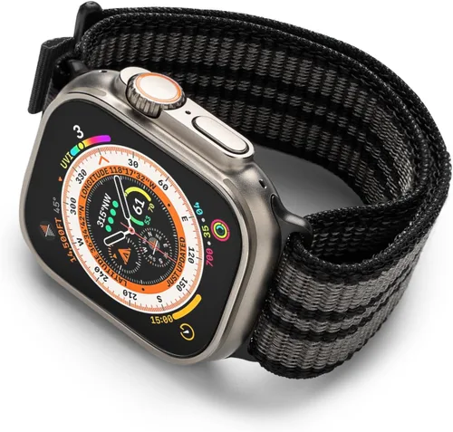Miniatura 10 de Ringke Sports Air Loop compatible con Apple Watch Band de 1.929 in, 1.811 in, 1.772 in, 1.732 in, 1.654 in, nailon ligero transpirable para mujeres