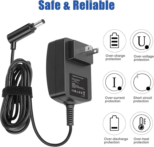Miniatura 6 de KUNLUN 26.1V Reemplazo para cargador V8 205720-02 para V6 V7 V8 DC58 DC59 DC61 DC62 SV03 SV04 SV05 SV06 SV10 SV11 Animal/Absoluto/Fluffy/Motorhead