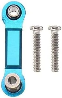 Miniatura 8 de Para WLtoys 1/18 RC Car K929 A959 A969 A979 K929 A959-B Piezas de actualización de metal 25T Servo brazo de bocina de dirección + varilla de timón