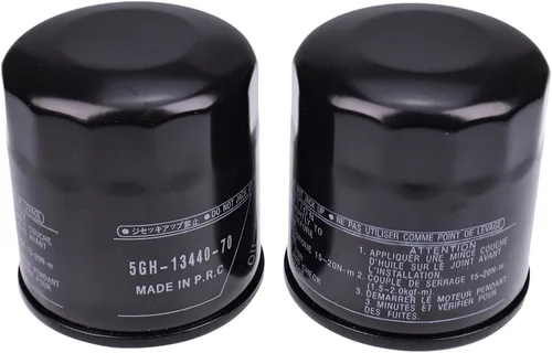Miniatura 2 de Nuevo filtro de aceite 5GH-13440-61 5GH-13440-60 compatible con Yamaha YZFR1 YZFR6 YZF R1 R6 SBK
