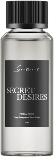 Miniatura 7 de Scentiment Secret Desires Aceite difusor – Aroma de hotel prémium con notas de peonía, granada y bosque blanco para el hogar, repuesto de difusor