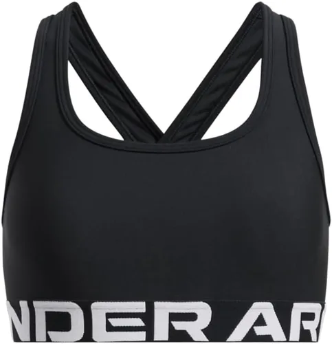 Miniatura 4 de Under Armour Sujetador deportivo de impacto medio con espalda cruzada para niñas