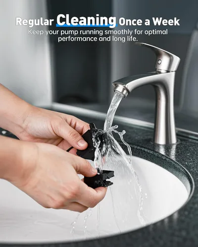Miniatura 7 de Bomba de fuente de agua para perros de repuesto para dispensador de fuente grande de acero inoxidable de 3 galones, bomba de agua de repuesto