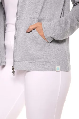 Miniatura 22 de Sudadera con capucha para la costa, de Coolibar, para mujer, UPF 50+, protege del sol