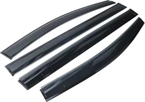 Miniatura 3 de IKON MOTORSPORTS Visor para ventana, compatible con Toyota Sienna 2011-2020, visor de ventana de policarbonato inyectado para proteger de la lluvia