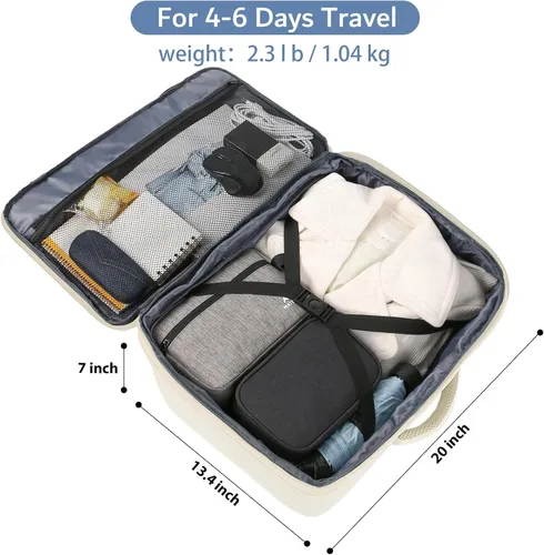 Miniatura 143 de MATEIN - Mochila de viaje extragrande de 10.56 galones, mochila de viaje ampliable apta para aerolíneas, para viajeros de fin de semana, hombres