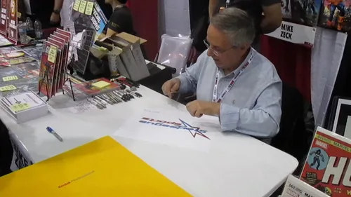 Miniatura 4 de Mike Zeck, Creador de Venom Litografía Firmada 11x17 Secret Wars 8 con FE COA + PRUEBA de firma. Simbionte Eddie Brock, Spiderman 3, Secret Wars