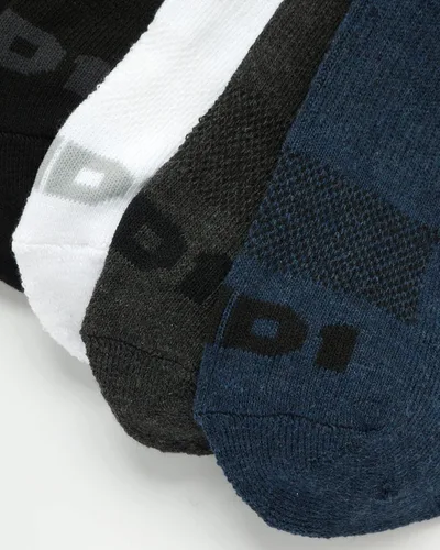 Miniatura 4 de AND1 Calcetines para hombre - Calcetines deportivos de corte de cuarto (24 unidades)