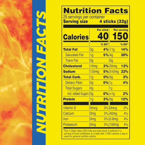 Miniatura 2 de Slim Jim - Barras de carne ahumada, sabor suave, 6g de proteína por porción, tamaño botana, 0.28 oz. (100 unidades)