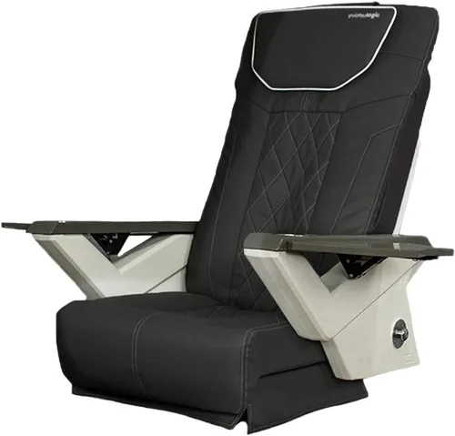 MAYAKOBA Shiatsulogic - Juego de fundas de cojín para silla de pedicura (negro), funda para silla de masaje con vibración FX, equipo y muebles de