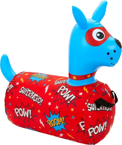 WADDLE - Juguete hinchable para saltar, animal para botar, Hip Hopper, para perros, edades de 2 años en adelante, soporta hasta 85 libras