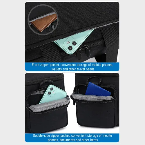 Miniatura 4 de Andoer Funda para cámara, resistente al agua, a prueba de golpes, DSLR/SLR, bolsa individual para cámara sin espejo con divisores extraíbles