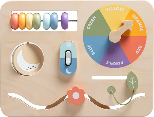 Miniatura 11 de Pearhead Montessori - Banco de martillo, imprescindible para bebé, relleno de calcetines para niños pequeños, juguete de madera para golpear