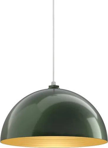 Miniatura 150 de Steel Lighting Co. Melrose - Lámpara colgante Montada en el techo Cúpula redonda de 18 pulgadas Estilo moderno contemporáneo de granja