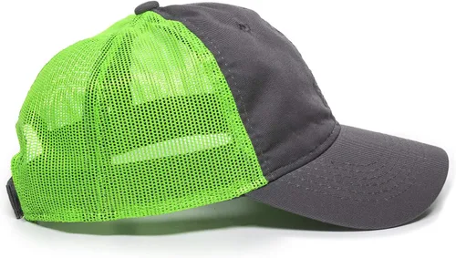 Miniatura 3 de Gorra para Exterior con Malla en la Parte Posterior Carbón/verde neón