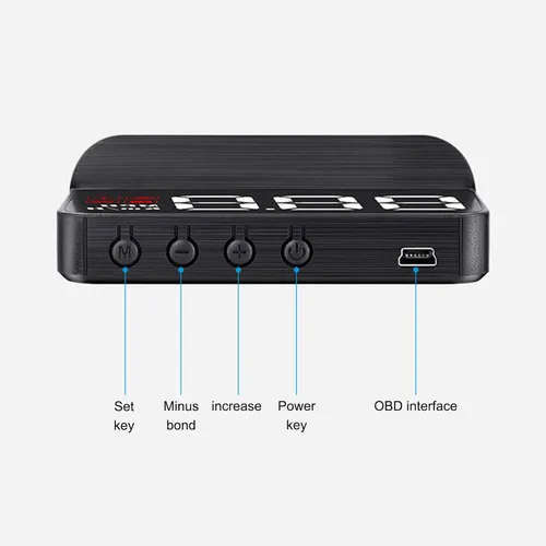 Miniatura 5 de Head Up Display, HUD GPS universal para coche, interfaz USB del velocímetro, velocidad, dirección de conducción, sobrevelocidad, código de falla