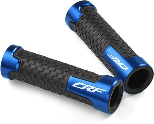 Miniatura 10 de Empuñaduras de manillar de motocicleta para Honda CRF250X CRF450R CRF450X CRF450RX CRF 250 450R XR 400 motocicleta antideslizante Agarres para Negro