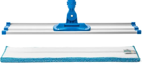 Miniatura 9 de Zflow - Mopa profesional de microfibra de 18 pulgadas, mango de acero inoxidable comercial con almohadilla de microfibra para el polvo + 3