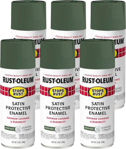 Miniatura 68 de Rust-Oleum 285092 - Pintura en aerosol para prevención del óxido, 12 onzas, transparente satinado Satinado claro