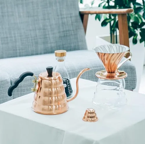 Miniatura 7 de Hario V60 "Buono" - Hervidor de goteo con cuello de cisne