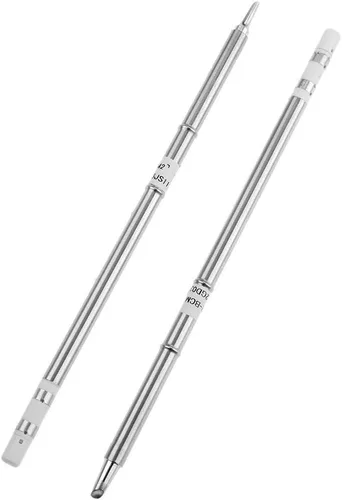 FEITA Puntas de soldador T12 Kits de puntas de soldadura eléctrica para estación de soldadura eléctrica microeléctrica, soldador de lápiz pequeño,
