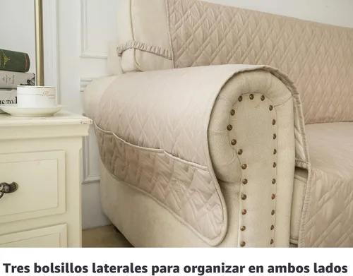 Miniatura 4 de Ameritex - Funda impermeable y antideslizante para sillón reclinable; cubierta de silla para perros; protector de muebles ideal para mascotas