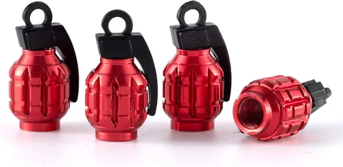 Miniatura 8 de GaRhomxy Tapones para neumáticos, tapas de vástago de válvula de neumático de automóvil, cubierta de tapas de aire, accesorios personalizados