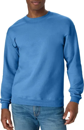 Miniatura 51 de Hanes EcoSmart - Sudadera de forro polar con cuello redondo para hombre, disponible en tallas grandes y altas, paquete de 1 o 2