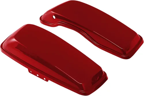Miniatura 21 de TCT-MOTORPARTS Alforjas de mezclilla negra con tapas, bocina de 5 x 7 pulgadas, rejillas para Harley Street Glide Road King Road Glide Ultra Limited
