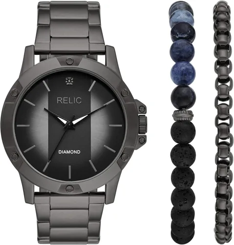 Miniatura 7 de RELIC by Fossil Men's Rylan Stainless Steel and Diamond Accent Watch