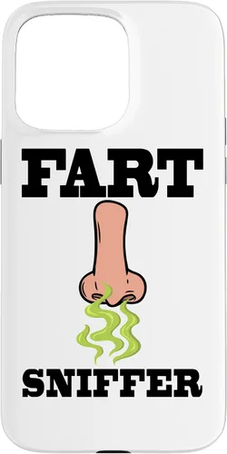 Miniatura 31 de Fart Sniffer Shirt, Gross Dad Joke Shirt, Weird Funny Fart Case for iPhone 17