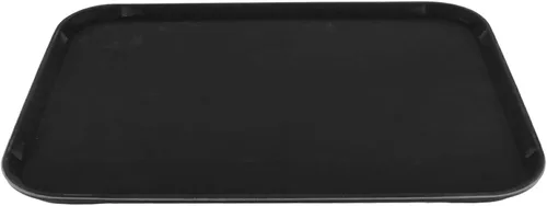Miniatura 8 de G.E.T. NS-1014-BR Bandeja rectangular antideslizante de plástico sin BPA, de 10 x 14 pulgadas, color marrón