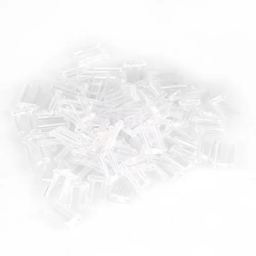 Miniatura 7 de Mangas de marcos sin bordes, 3 tipos 100 unidades de mangas de compresión de plástico para gafas sin montura Accesorios Herramientas (01 #)