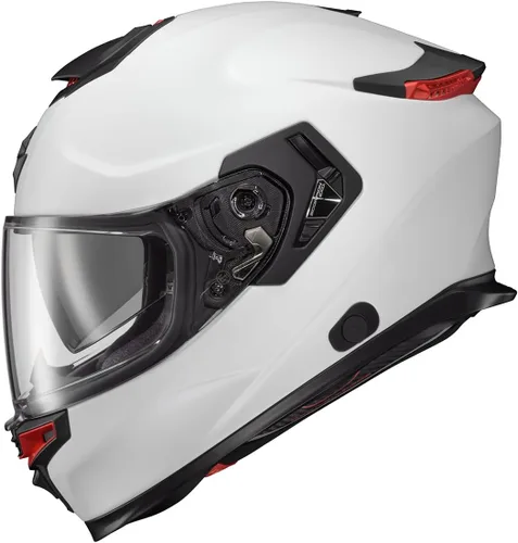 Miniatura 11 de ScorpionEXO Eclipse - Casco de motocicleta de cara completa con escudo listo para Pinlock, bolsillos para altavoces listos para Bluetooth, serie