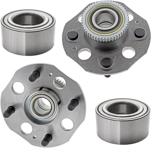 Miniatura 169 de Detroit Axle - Kit de nudillos de dirección delantera izquierda para Ford Edge Lincoln MKX 07-10, cojinete de rueda del lado del conductor, nudillo