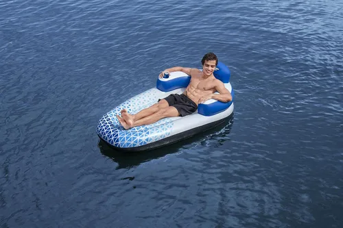 Miniatura 4 de Hydro-Force - Flotador de piscina Indigo Wave de 72 pulgadas