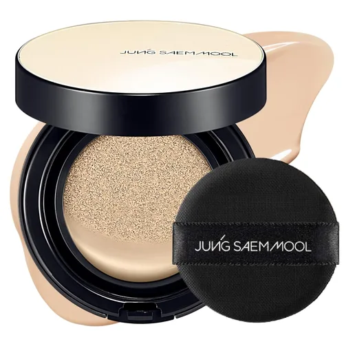 Miniatura 21 de JUNG SAEM MOOL [SPF] Cojín Esencial Skin Nuder (19 Pink Light) Recambio Incluido (0.98 Fl Oz) SPF50 Espectro Amplio Acabado Natural