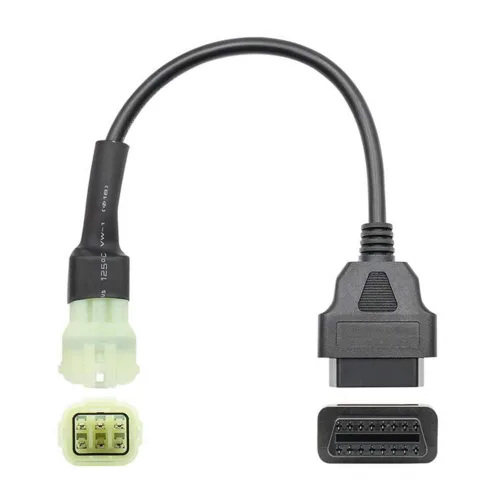 Miniatura 4 de Universal OBD 6 Pin Cable RC Moto Kline y CAN-Bus OBD2 Adaptador