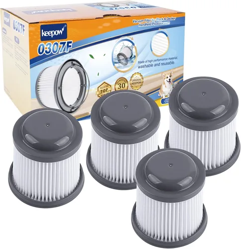 Miniatura 7 de KEEPOW Pivot - Filtro de vacío de repuesto para aspiradora de mano Black and Decker BDH2000PL PHV1410 PHV1810 PHV1210, PVF110, 6