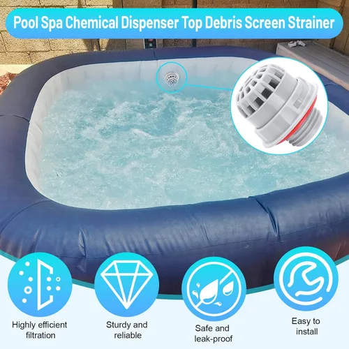 Miniatura 5 de P00260 - Filtro de repuesto para bañera de hidromasaje y spa, con sello, solo para Bestway y Coleman Lay-Z-Spa - Pieza de repuesto de filtro