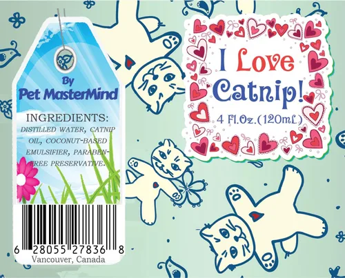Miniatura 2 de Pet MasterMind I Love Catnip Spray para gatos - Espray de hierba gatera ideal para gatos