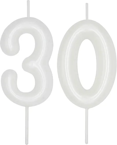 Miniatura 197 de DERVENTA Vela con números de 2.36 pulgadas, decoración perfecta para cumpleaños, brunch, postre, pastel, 1 pieza (número 0 rosa)