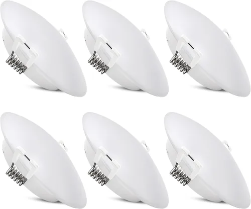 Miniatura 9 de Lámpara de techo empotrable LED de 12 voltios, luz de disco de 3 pulgadas, regulable 4 W 3500 K blanco cálido, luz interior de montaje empotrado
