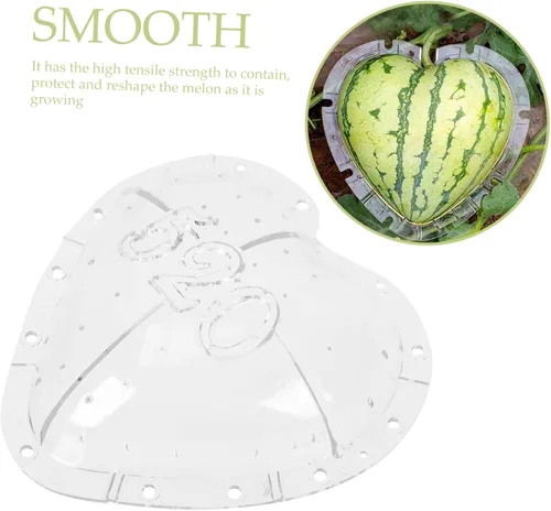 Miniatura 6 de Herramienta de jardín de sandía para crecimiento de plantas, molde de formación de vegetales, fruta transparente, frutas de plástico, herramientas